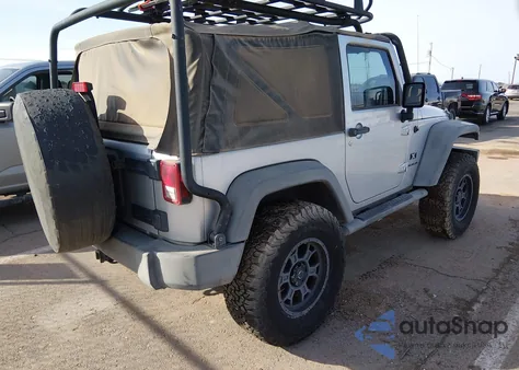 2009 Jeep Wrangler X из США, поврежденный, VIN 1J4FA24189L745803